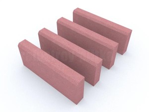 Бордюр БР 50.20.6 красный