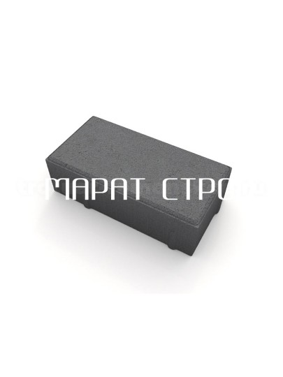 Тротуарная плитка «Брусчатка» 7П.6 серая