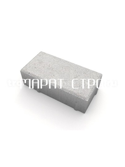 Тротуарная плитка «Брусчатка» 7П.6 серая