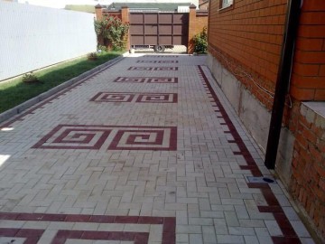 укладка тротуарной плитки в деревне евсеево фото 1